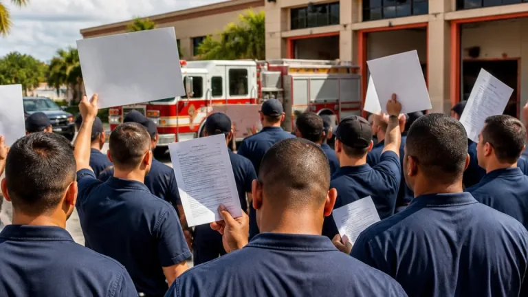 Hialeah firefighters call city’s two-year pay offer a ‘slap in the face’