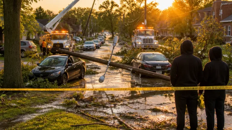 High winds, tornadoes and outages slam northwest Indiana as storms sweep through Chicago area