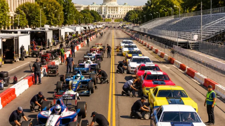 Historic IROC support races join IndyCar on the streets of Washington