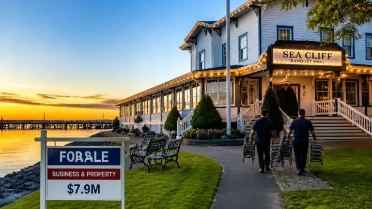 Historic New Haven waterfront banquet hall Amarante’s Sea Cliff listed for $7.9 million