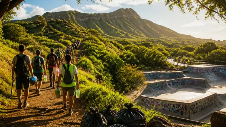 Honolulu hiking group grows from skatepark roots into community stewardship