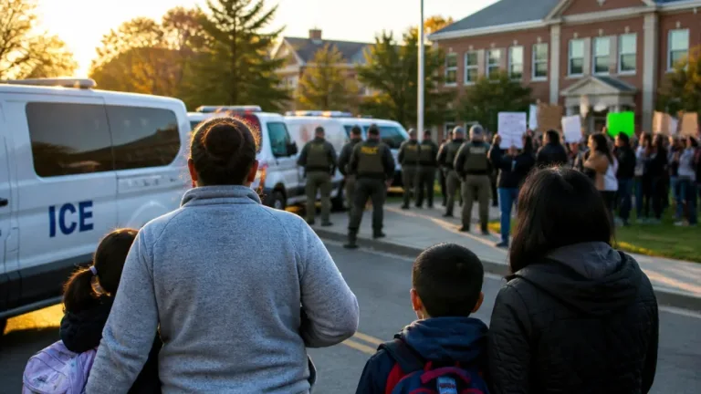ICE detentions in Danbury leave dozens of families shattered and lawmakers protesting
