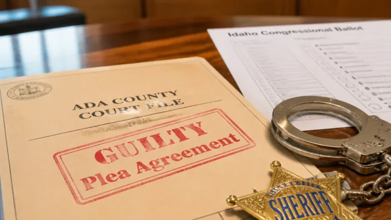 Idaho congressional candidate pleads guilty to possession of child pornography; remains on ballot