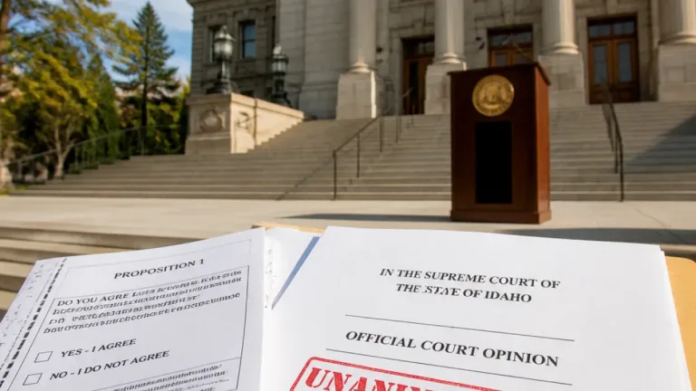 Idaho Supreme Court orders new ballot language for Proposition 1, finds original statements unclear