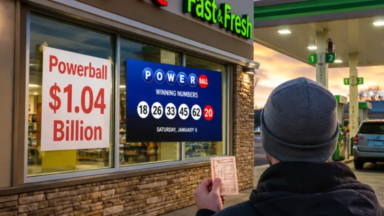 Illinois ticket wins $1.04 billion Powerball jackpot; ticket sold in Quincy