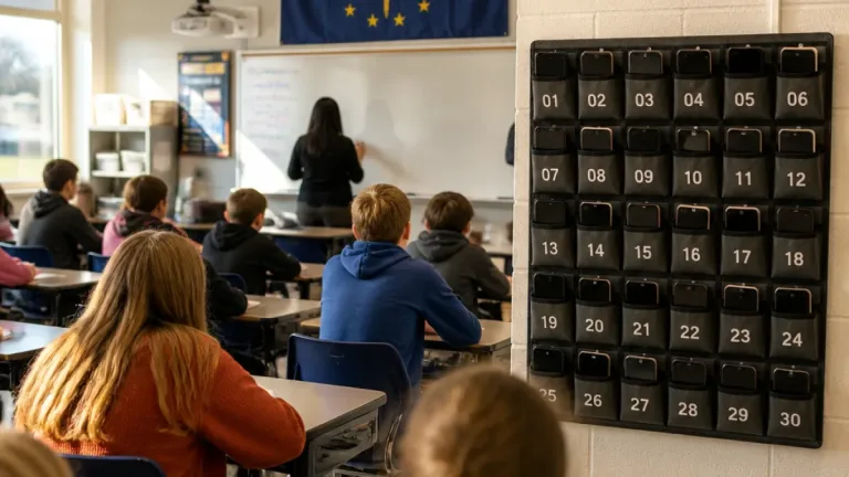 Indiana’s new ‘bell-to-bell’ cellphone ban reshapes classroom enforcement statewide