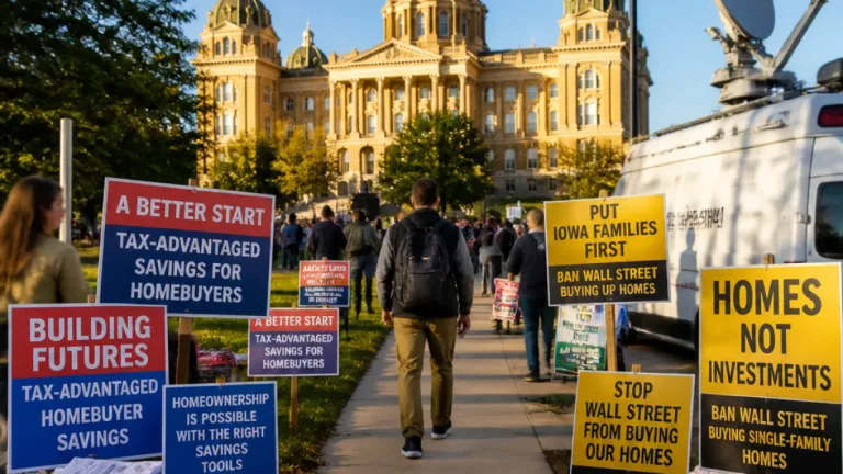 Iowa Senate Race Centers on Affordability, Tax Proposals as Control of Senate Hangs in Balance