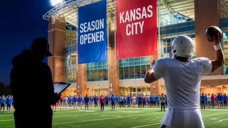 Jayhawks open 2026 season vs. Long Island with new quarterback, Kotelnicki back in offense