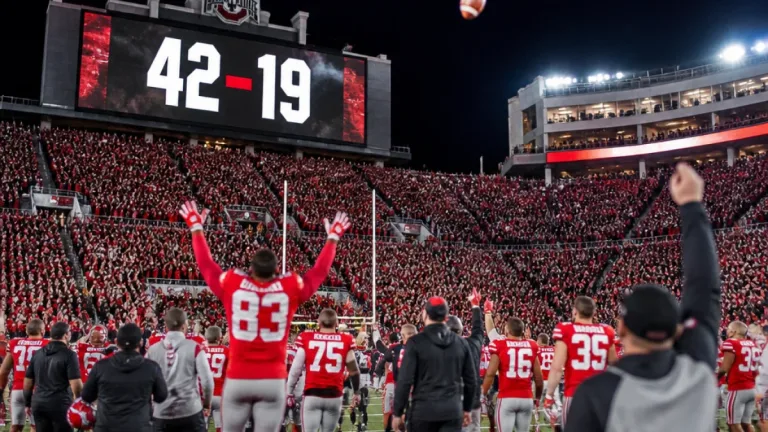 Jeremiah Smith’s four TD catches power Ohio State past Illinois, 42-19