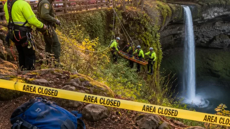 Kentucky man dies after falling 177 feet at Silver Falls State Park while posing for photo