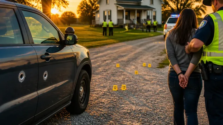 LaPorte County man found dead, woman arrested after shots fired at state trooper
