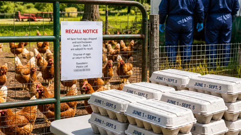 Leaping Bear Farm eggs recalled after Salmonella linked to 14 Vermont illnesses