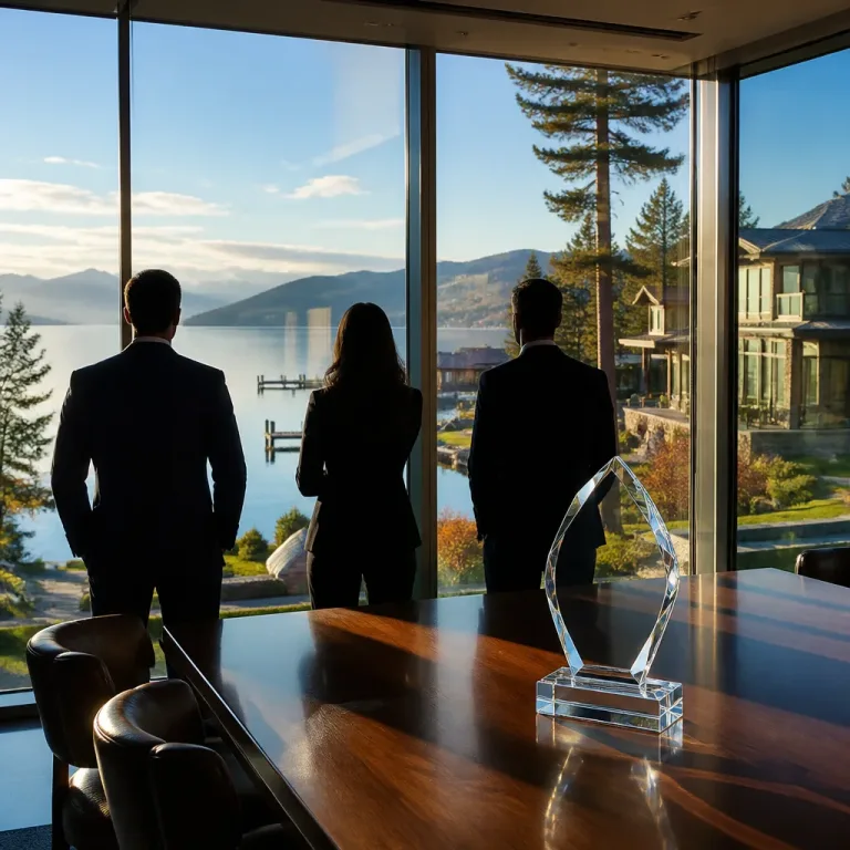 Boutique firm wins luxury award as Okanagan real estate market sees refined strategy