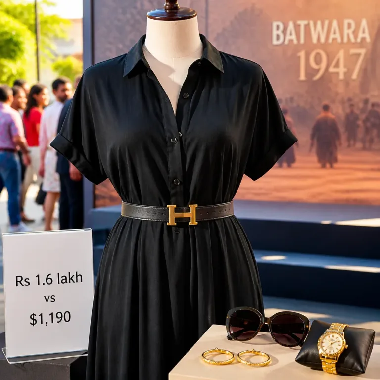 Preity Zinta’s simple black dress spotlighted by a Rs 1.6 lakh Hermès belt