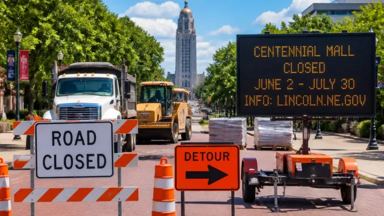 Lincoln to see multiple street closures, turn restrictions across city starting Monday
