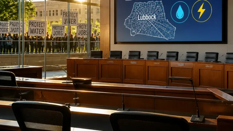Lubbock council opens 90-day review on large data centers, seeks protections for water and power