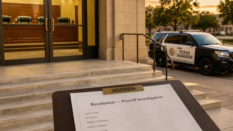 Lubbock County supports Texas Rangers probe into disputed commissioner payroll payments