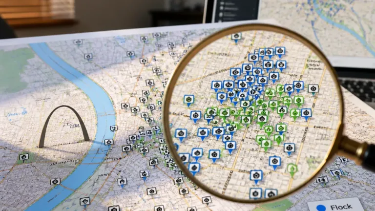 Map shows about 1,000 Flock cameras across St. Louis region, raising questions on surveillance