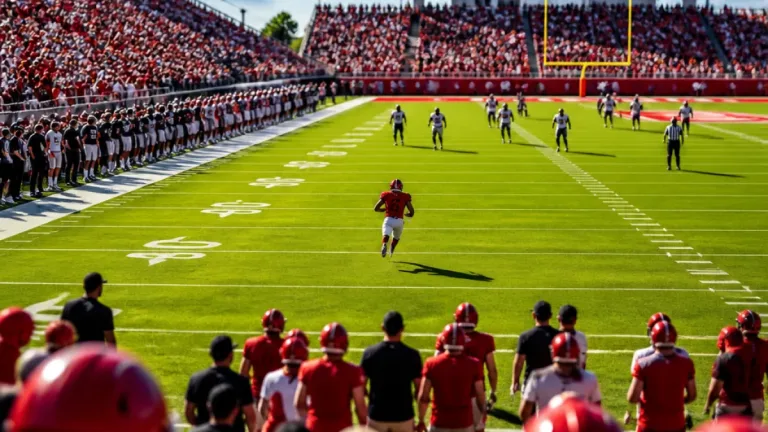 Marshall’s 96-yard grab, QB duel headline Arkansas’ first preseason scrimmage