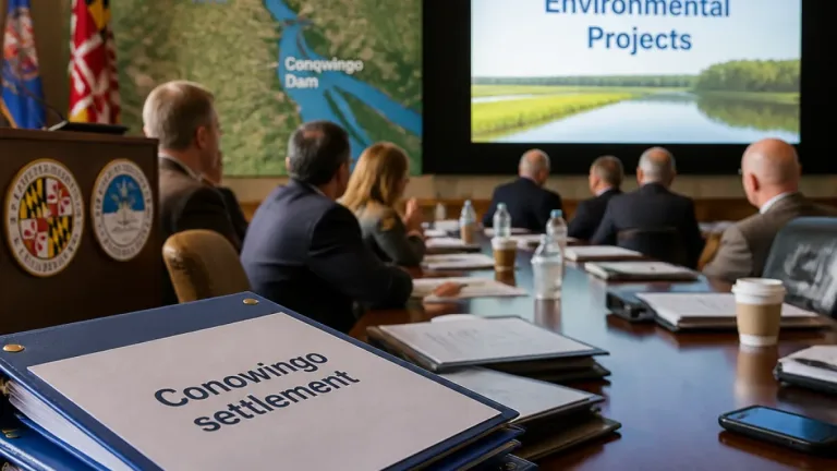 Maryland, counties and Constellation outline collaboration on Conowingo settlement as federal sign-off looms
