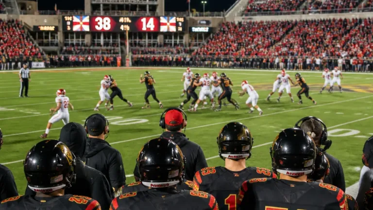 Maryland pulls away in 38-14 win as offense targets UConn secondary