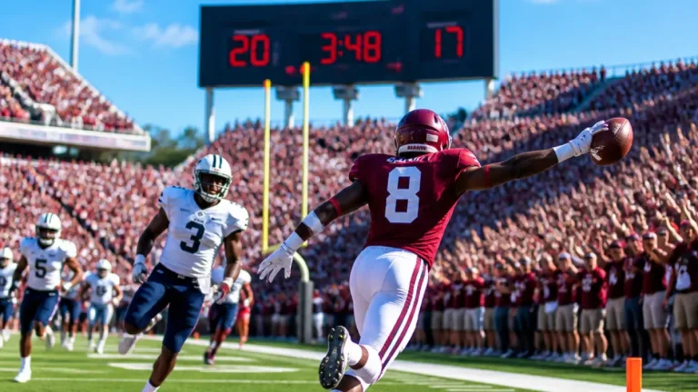 Maultsby’s 65-yard score sparks South Carolina State’s 20-17 road victory at Furman