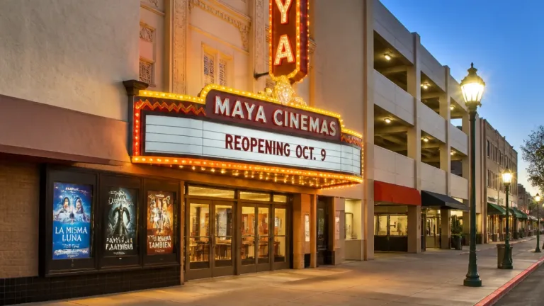 Maya Cinemas to reopen downtown Salinas theater Oct. 9 after sudden closure