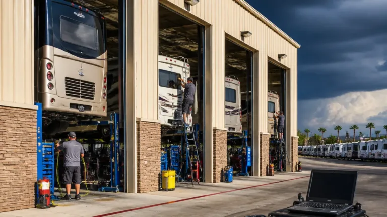 Mesa RV shop expands service bays to tackle surge in heat-related repairs