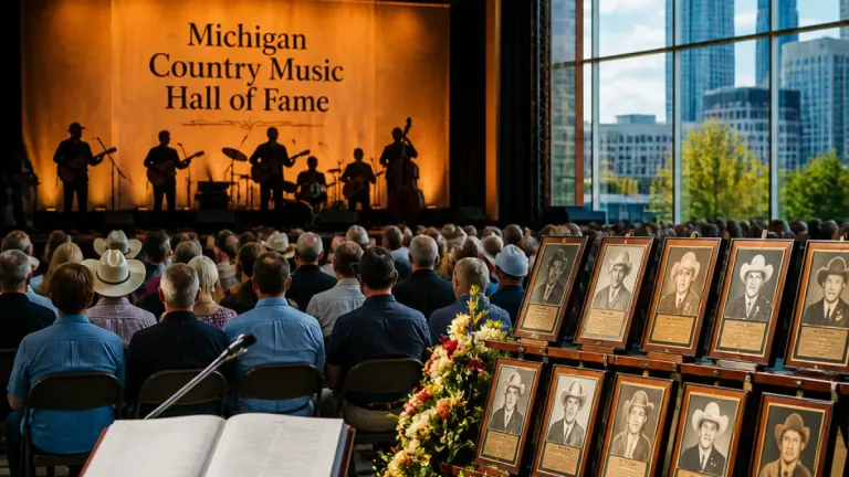 Michigan Country Music Hall of Fame honors 13 new inductees at Charlotte concert