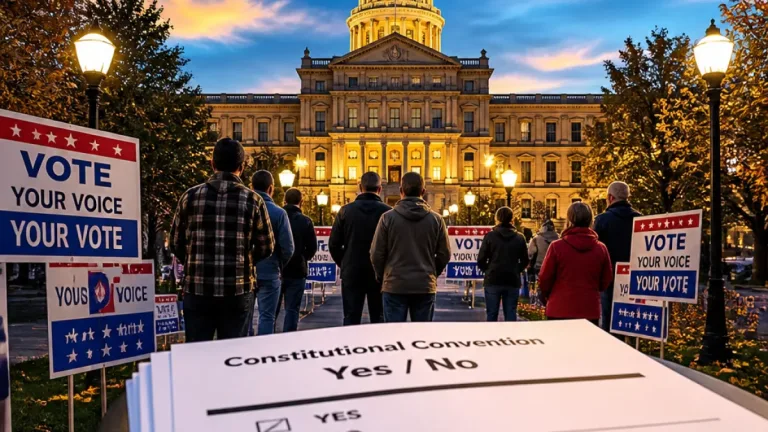 Michigan voters will decide in November whether to call a constitutional convention