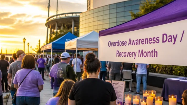 Mobile event marks Overdose Awareness Day and launches Recovery Month efforts