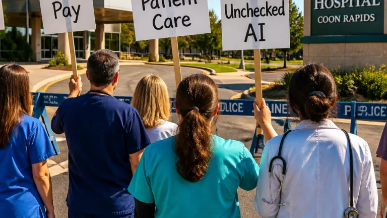 More than 150 Allina physicians begin four-day strike at two Twin Cities-area hospitals