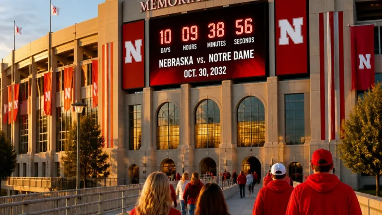 Nebraska, Notre Dame schedule home-and-home series for 2032-33