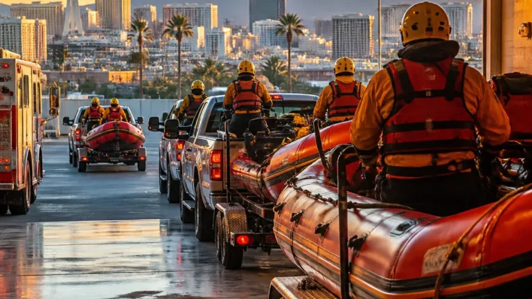Nevada Task Force 1 heads to New Mexico with 45-member water rescue team ahead of Hurricane Polo