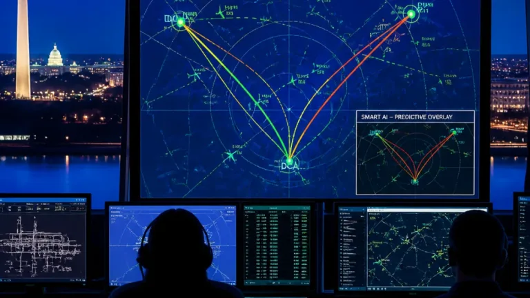 New federal AI system to reduce flight delays begins testing at D.C.-area airports