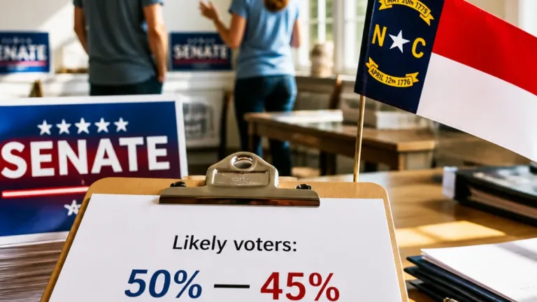 New poll shows Cooper holding a narrower lead over Whatley in competitive U.S. Senate race