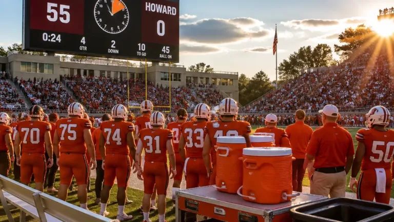 No. 5 Indiana dominates Howard 55-0 in shortened game, extends streaks