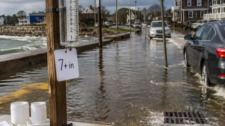 Nor'easter soaks Massachusetts: latest rainfall reports show pockets exceeding 7 inches