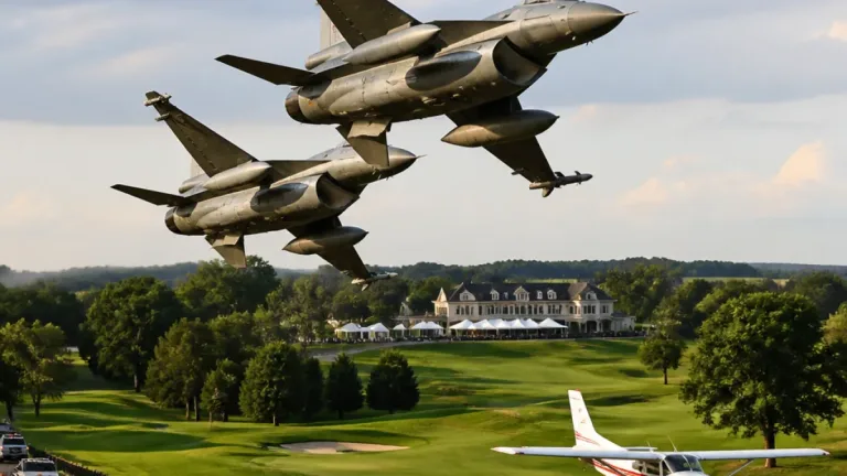 NORAD jets escort aircraft out of temporary no-fly zone near Bedminster golf club