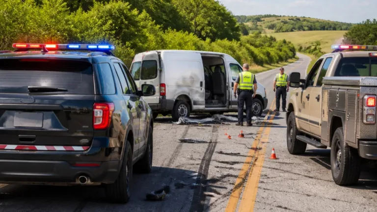 Omaha-linked stolen delivery van ends in high-speed chase, suspect jailed