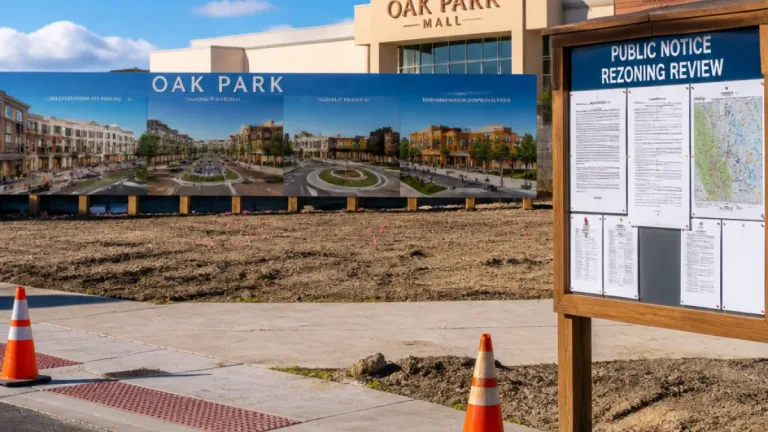 Overland Park planners review proposal to turn Oak Park Mall into mixed‑use district