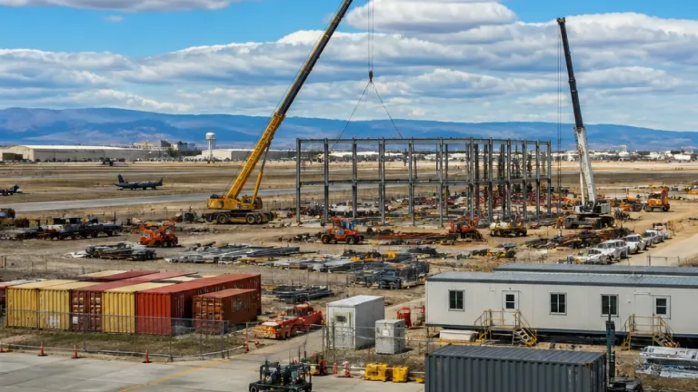 Palmdale plant breaks ground on B-21 Raider final assembly expansion