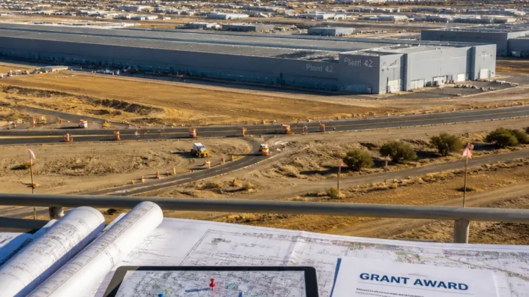 Palmdale wins $944,402 federal grant to bolster Plant 42 infrastructure and planning