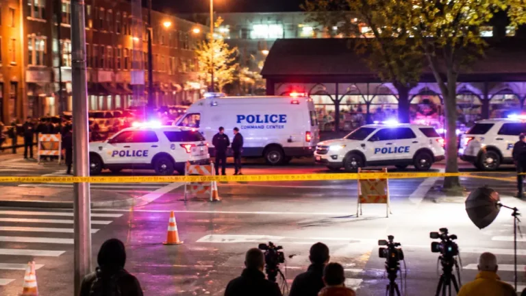 Police investigate officer-involved shooting near Lexington Market; streets closed in downtown Baltimore
