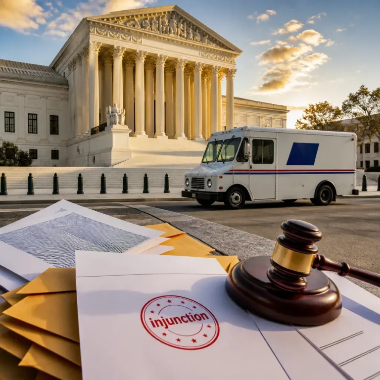 Supreme Court preserves injunction blocking Trump mail‑in ballot order