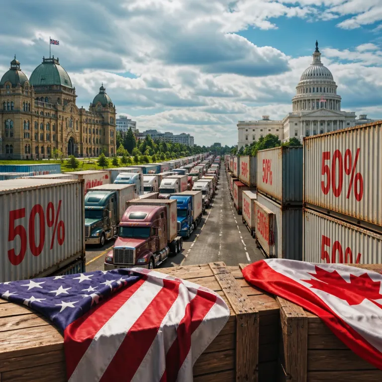 Ontario premier urges U.S.-Canada trade deal as 50% tariffs escalate tensions