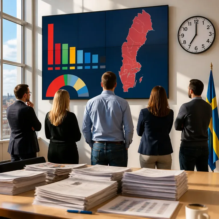Exit polls project left-leaning bloc ahead in Sweden, paving way for Andersson return