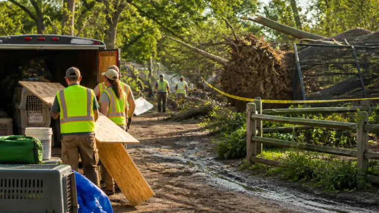 Powerful macroburst leaves Springfield’s Zoo in Forest Park closed after major damage