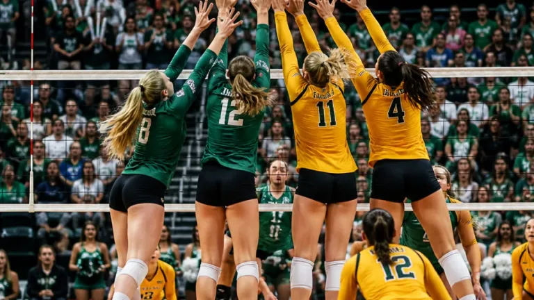 Rainbow Wahine push No. 21 Baylor to five sets but fall short at Stan Sheriff