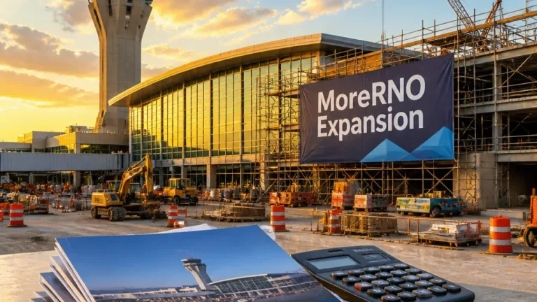 Reno airport moves forward with $362 million bond sale to fund MoreRNO expansion